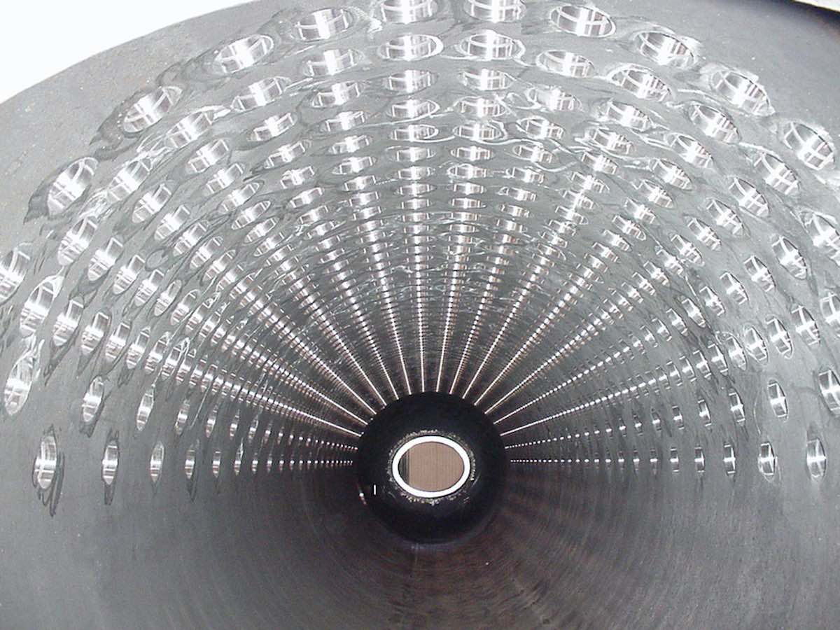 interno di un generatore a vapore